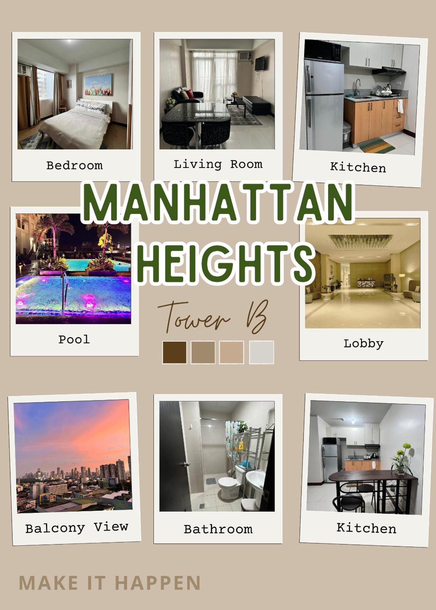 Апарт готель Manhattan Heights Towerb In Araneta Cubao 5Mins Walk To Smart Araneta Маніла Екстер'єр фото